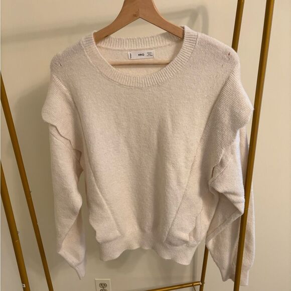 Mango sweater MNG with flutter detail - Picture 1 of 6